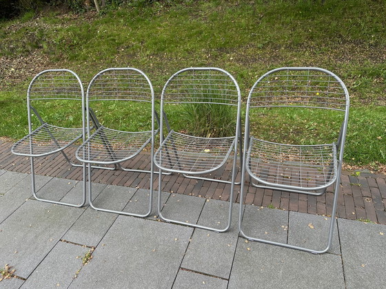 Image 1 of 4x Niels Gammelgaard Klappstuhl