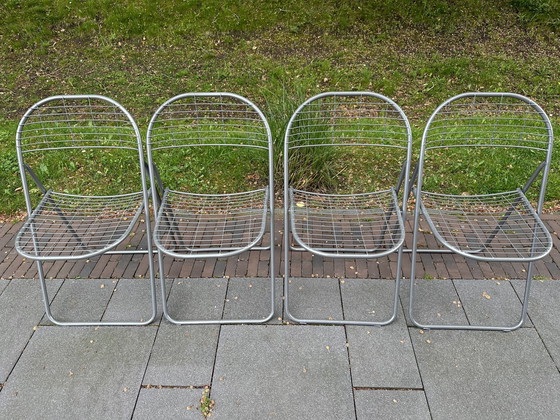 Image 1 of 4x Niels Gammelgaard Klappstuhl