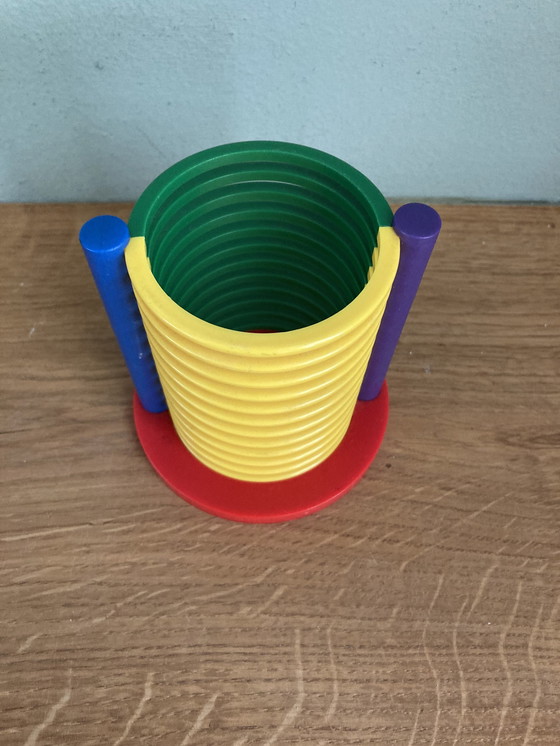 Image 1 of Set mit Schreibtischzubehör im Memphis -Stil von Tino