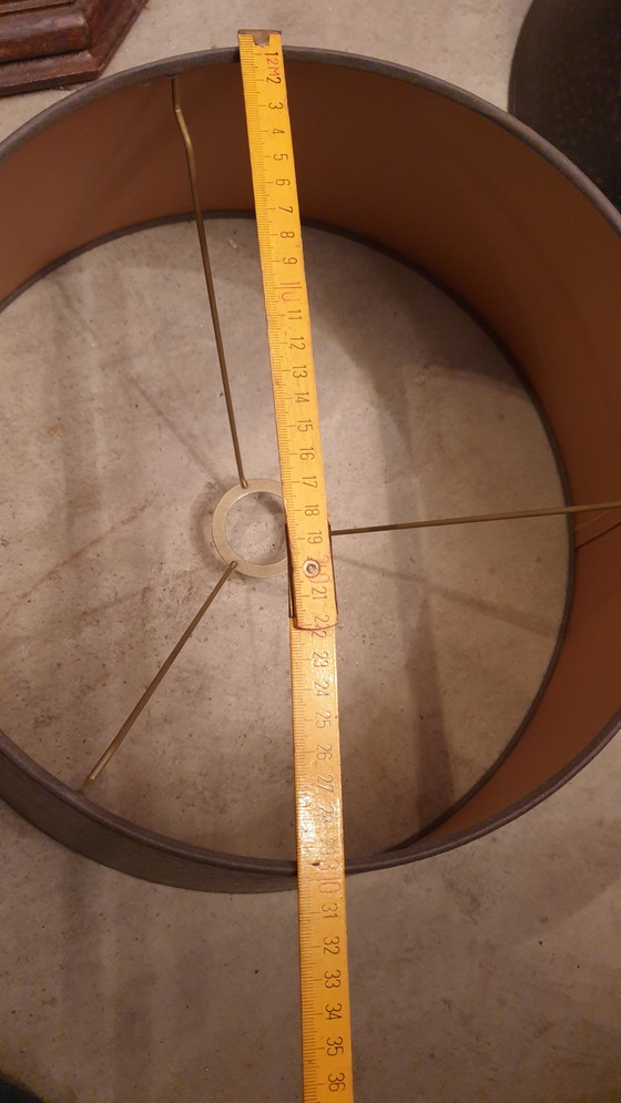 Image 1 of 2x schwarze Lampen mit Aluminiumelementen