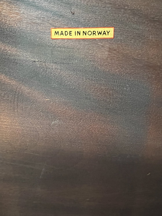 Image 1 of Beistelltisch aus Wengeholz, 1970er Jahre