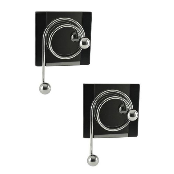 Image 1 of 2 italienische Garderobenständer, entworfen von Willy Rizzo, 1970er Jahre