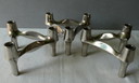 3 Stoff/Nagel kandelaar
