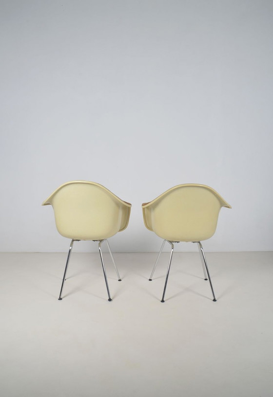 Image 1 of Stuhlset, entworfen von Charles & Ray Eames für Herman Miller, 1970er Jahre