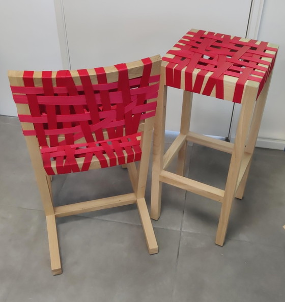 Image 1 of Gispen Berlage Hocker und Stuhl von Richard Hutten