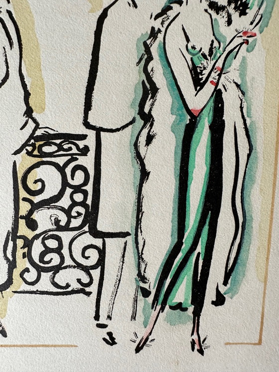 Image 1 of Kees van Dongen La Garconne 1925 Pochoir