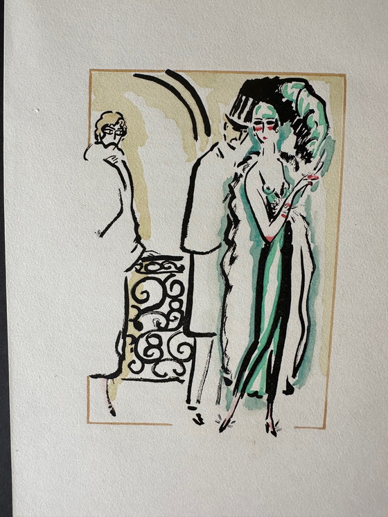 Image 1 of Kees van Dongen La Garconne 1925 Pochoir