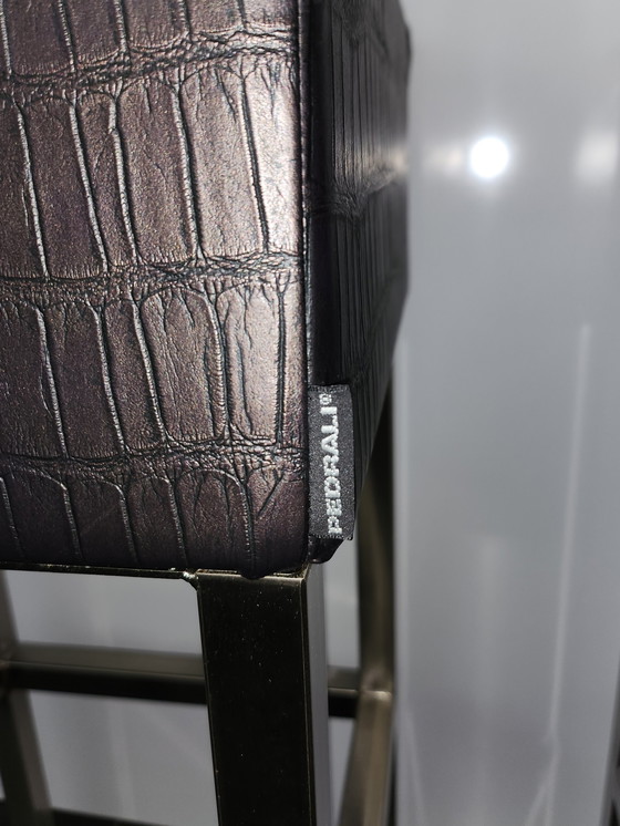 Image 1 of 2x Pedrali Barhocker Würfel 1402