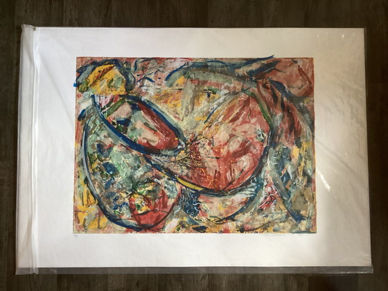 Image 1 of 3x Fons Schobbers - Marienlied Siebdruck