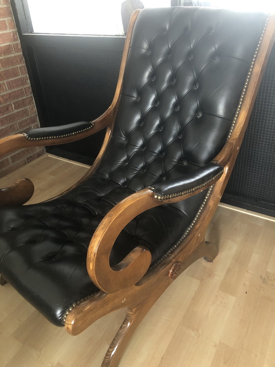 Image 1 of Chesterfield Sessel Modell Victoria