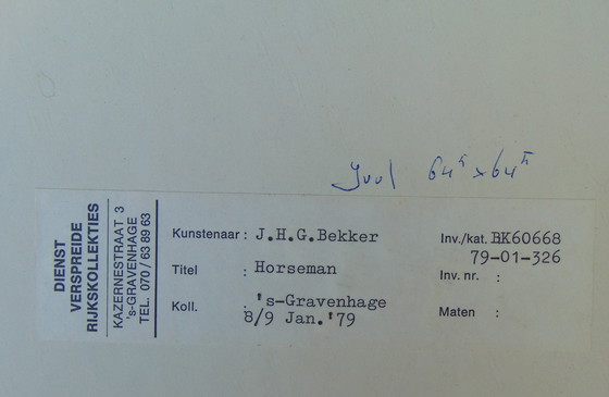 Image 1 of Jules Bekker - Reiter