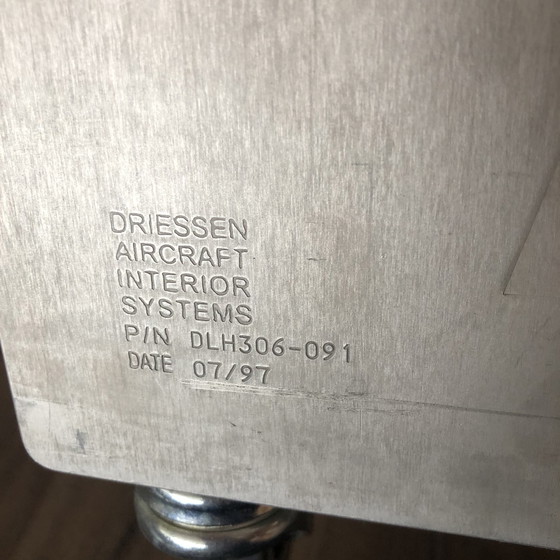 Image 1 of 2x Vintage Nachttisch für Flugcontainerflugzeuge