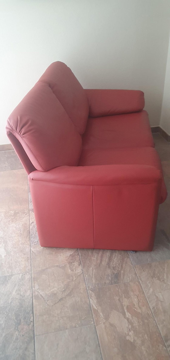 Image 1 of 2 Stück, 2-Sitzer Leolux-Bänke