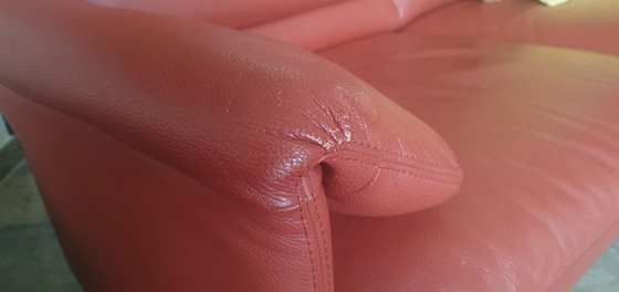 Image 1 of 2 Stück, 2-Sitzer Leolux-Bänke