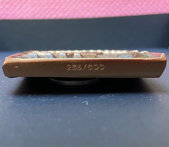 Image 1 of Arnaldo Pomodoro Bronzeplakette