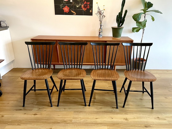 Image 1 of 4x Vintage Stühle