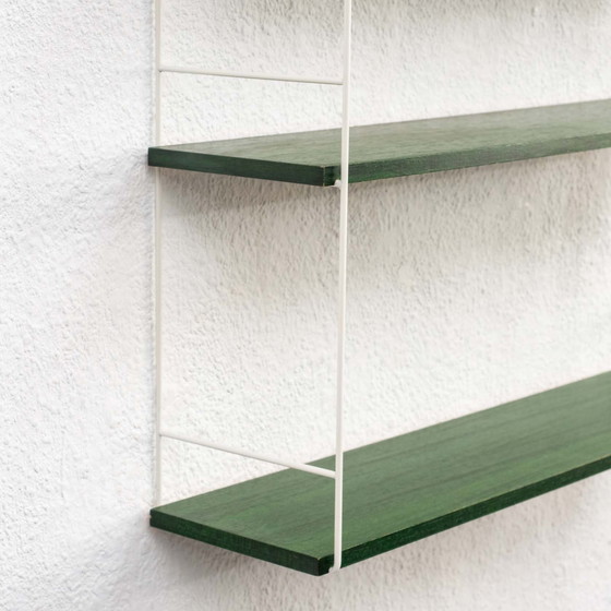 Image 1 of 60er Jahre Stringregal, grün