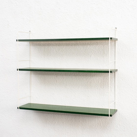 Image 1 of 60er Jahre Stringregal, grün