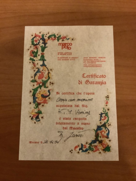 Image 1 of Bernardo Zanetti Muranoschale