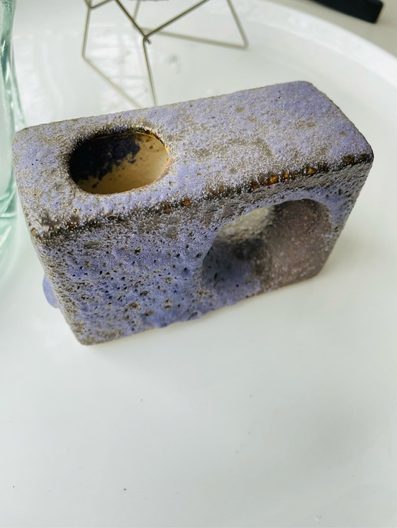 Image 1 of Strickjacke Gouda-Blockvase aus Keramik