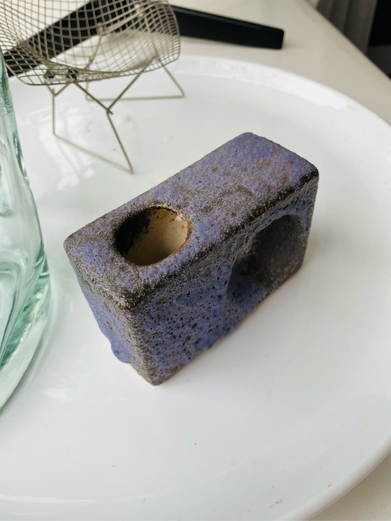 Image 1 of Strickjacke Gouda-Blockvase aus Keramik