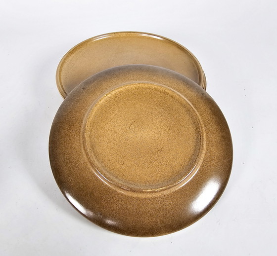 Image 1 of Potterie De Driehoek Huizen – Fokke Hamming – Modell Blaricum – 52-teiliges Geschirr – 1970er Jahre