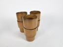 Potterie De Driehoek Huizen – Fokke Hamming – Modell Blaricum – 52-teiliges Geschirr – 1970er Jahre