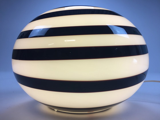 Image 1 of iLU Design-Tischlampe aus Glas.