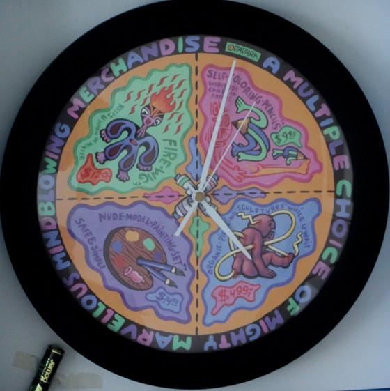 Image 1 of Dadara – Uhr – neu + Broschüre: Es ist der unglaubliche Greyman