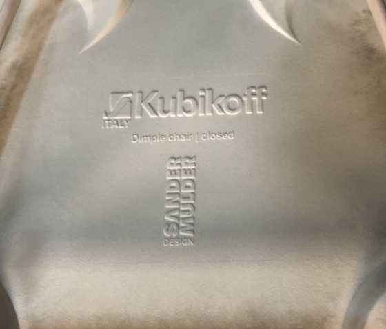 Image 1 of 5x Kubikoff Diamond Dimple Closed Chair weiß