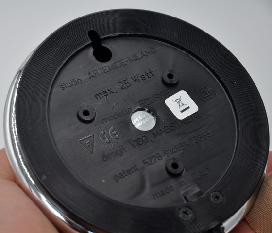 Image 1 of Artemide Eclisse-Lampe (Vico Magistretti) – Sonder-Neuauflage aus Chrom