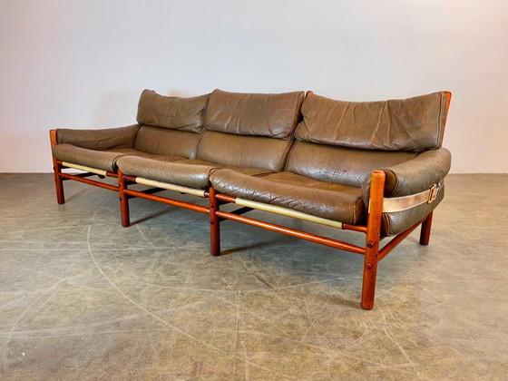 Image 1 of Modell Kontiki Sofa Arne Norell AB Schweden Teak Midcentury