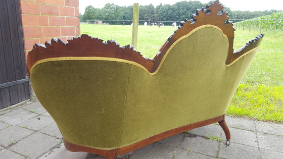 Image 1 of Barocke Biedermeierbank