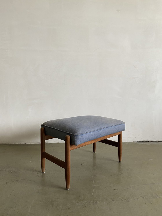 Image 1 of Arne Vodder Mid Century Hocker, Dänemark, 1950er Jahre