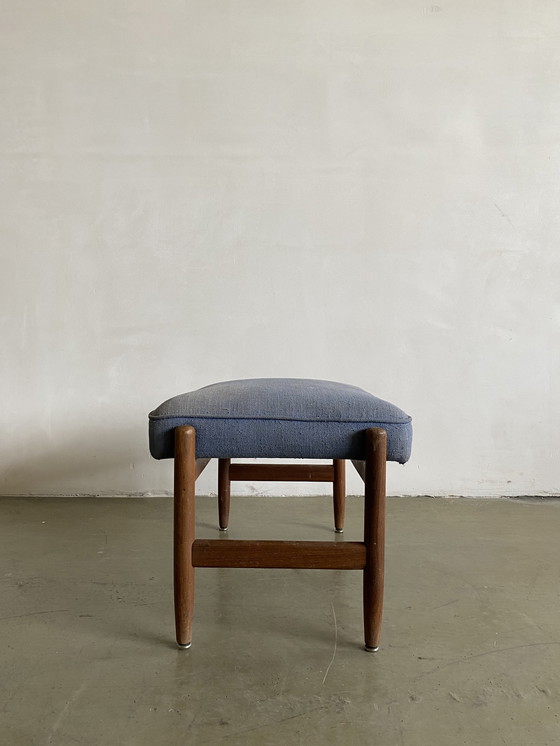 Image 1 of Arne Vodder Mid Century Hocker, Dänemark, 1950er Jahre
