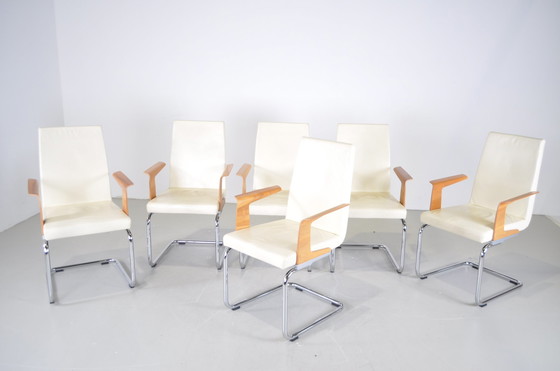 Image 1 of 6x Rolf Benz 620 Esszimmerstuhl