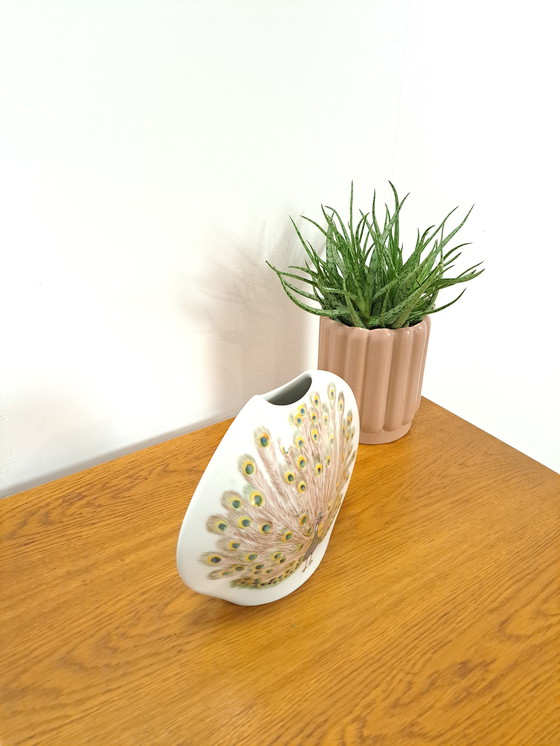 Image 1 of Porzellanvase Pfau Tettau Bayern Deutschland