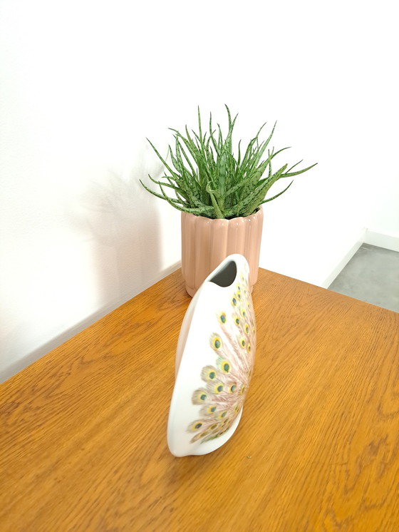 Image 1 of Porzellanvase Pfau Tettau Bayern Deutschland