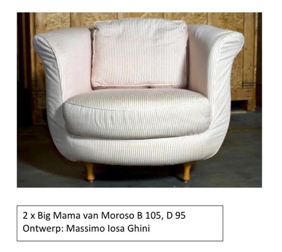 Image 1 of 2x Moroso Big Mama Stuhl