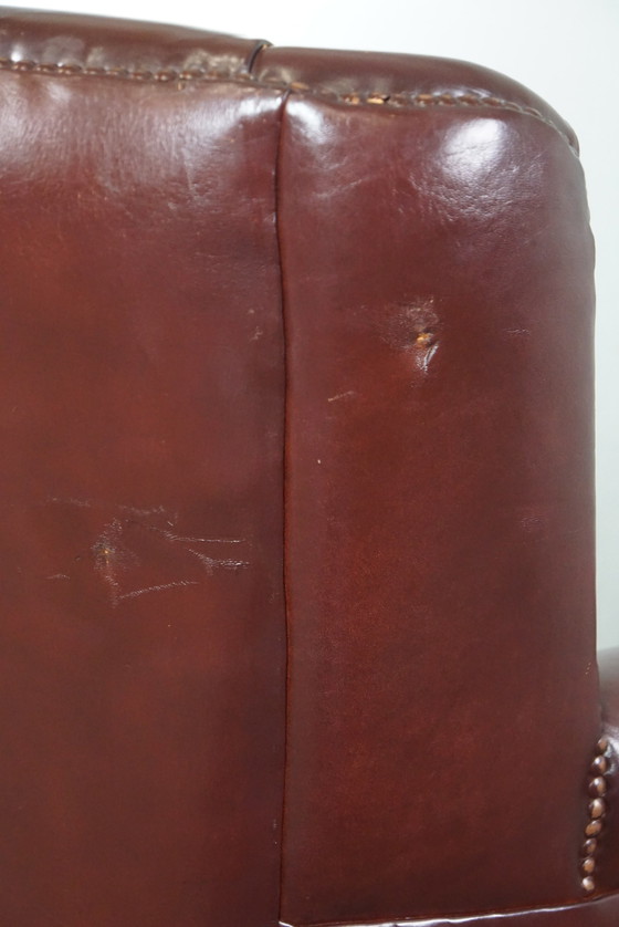 Image 1 of Sessel aus Schafsleder in einer warmen Farbe