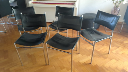 5x Spectrum stuhl von Martin Visser