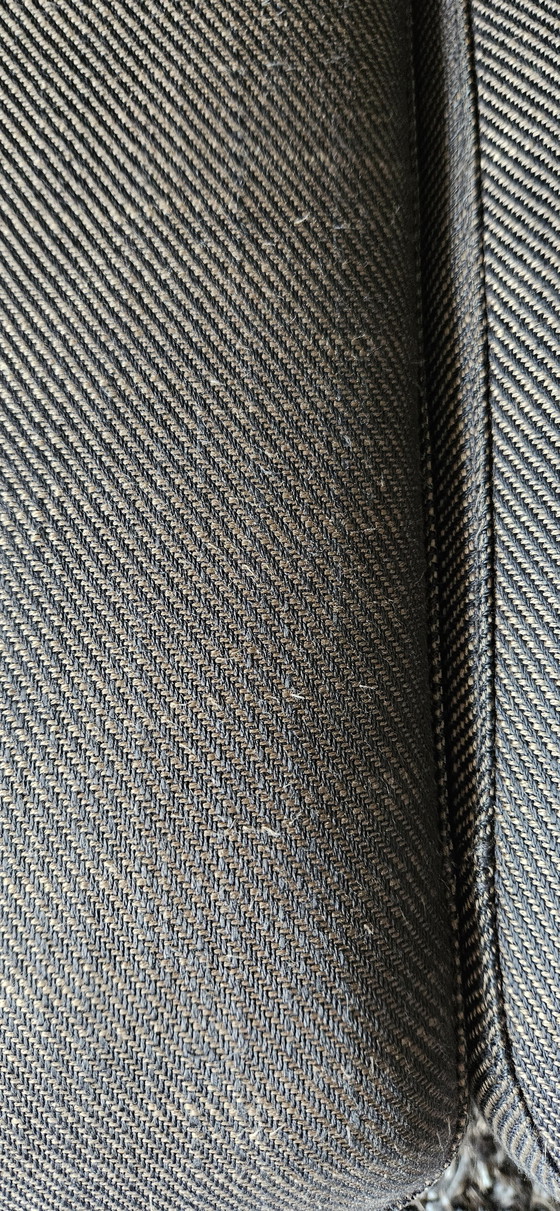 Image 1 of Top Form Black Jack Sofa + Hocker