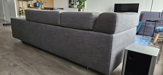 Image 1 of Top Form Black Jack Sofa + Hocker