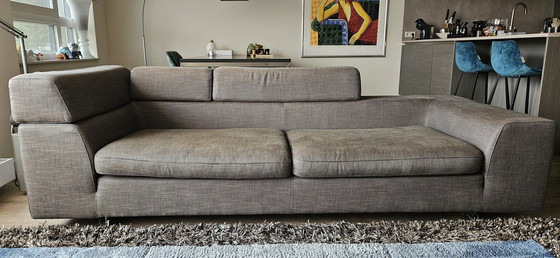 Image 1 of Top Form Black Jack Sofa + Hocker