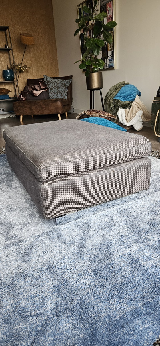 Image 1 of Top Form Black Jack Sofa + Hocker