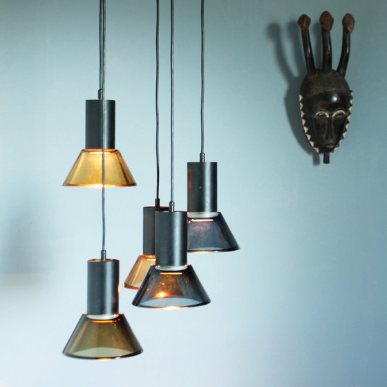 Image 1 of Flavio Poli für Seguso Vetri d'Arte Lampe