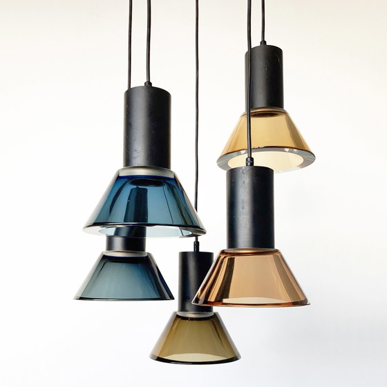 Image 1 of Flavio Poli für Seguso Vetri d'Arte Lampe