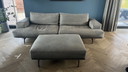 Camara-Sofa mit Ottomane
