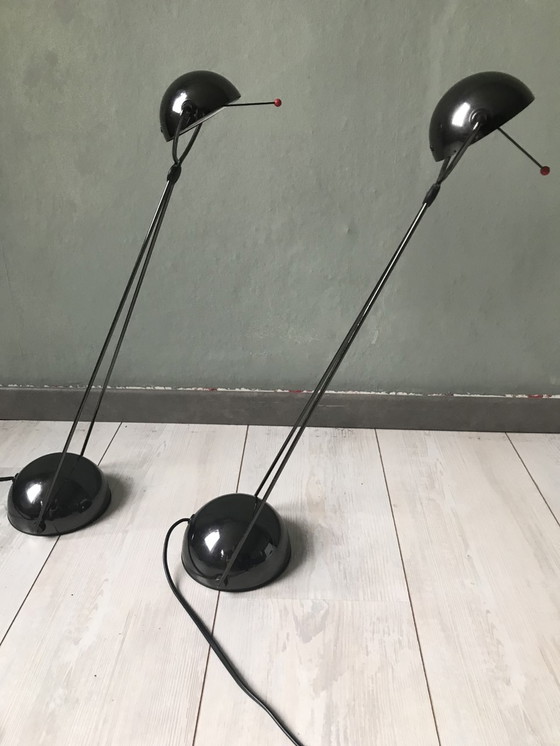 Image 1 of 2x Stefano Cevoli Schreibtischlampe Meridiana