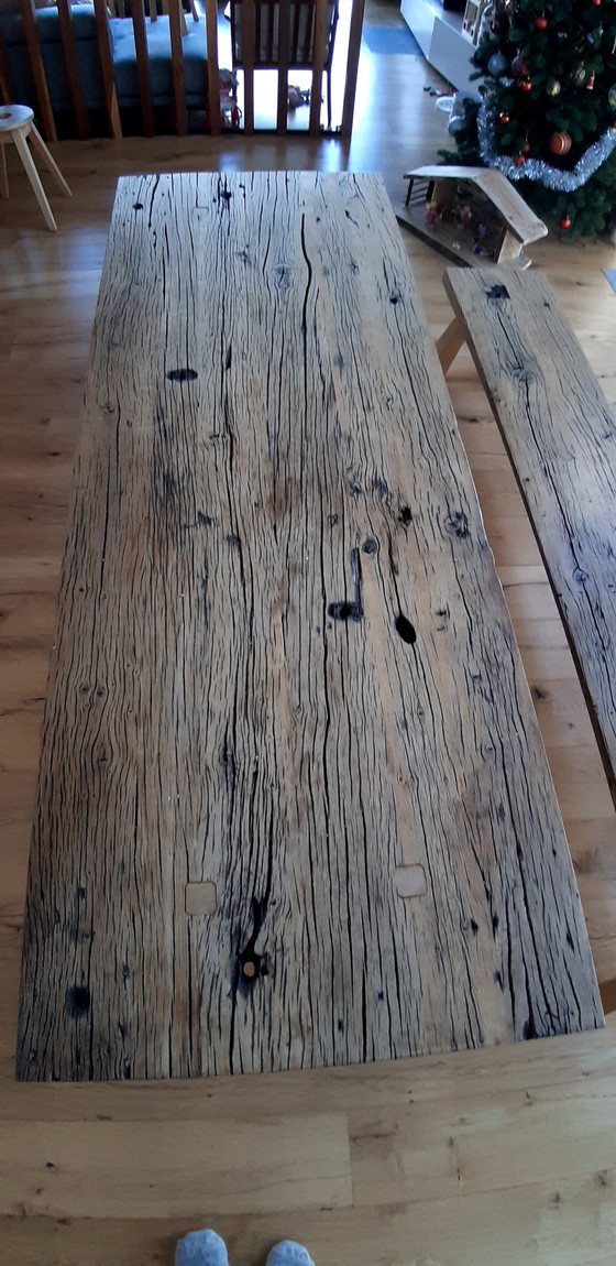 Image 1 of Tisch + Bank in modernem Design